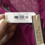 Victoria's Secret NWT Victoria’s Secret Halter Lace Thong Bodysuit Size Small (tagged M) Burgundy Photo 4