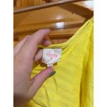 Plenty by Tracy Reese Yellow Cotton Summer Dress Resort Midi Small Photo 1