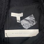 Monique Lhuillier Lace Flare Leg Jumpsuit Pockets Jet Black Size 2 Photo 10