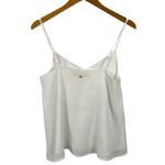 Marie Oliver White Coastal Chiffon Sleeveless Cami Tank Top Blouse Size XXS Photo 3