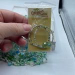 NWT Calypso Studio’s Ocean Carnival necklace & earrings. Green Photo 2