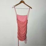 Sabo Skirt  Pink Amilla Dress Ruched Mini Sleeveless Spaghetti Strap Size S Photo 9