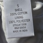 Solitaire Light Blue Eyelet Cotton Lined Elastic Waist Shorts S Photo 5