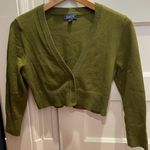 Modcloth Green Cropped Sweater Photo 0
