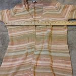 Coldwater Creek  Petite Medium PM Knit Open Cardigan Duster Pink Sand Color Photo 4