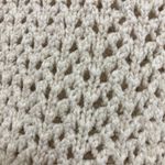 Croquet Club Vintage Silk Crochet Vest L • Ivory Handcrafted Boho Chic Size L Photo 13