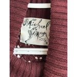 Vintage 90s Michael Simon Crochet Open Knit Fall Turtleneck Fringe Sweater M? Size M Photo 1