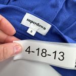 superdown ‎ Skirt Womens Small Blue Becky Ruffle Tier Mini Photo 6