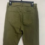 Loft Button Fly Camo Green High Rise Jeans Size 6/28 NWOT Photo 6