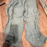 Flax  large linen cropped pants Photo 4