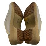 Bjork Mandy Wood and Leather Clog Tan Size 6.5 Photo 3