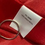 Pendleton ‎ Petite Blazer 100% Virgin Wool Bright Red with Gold Buttons Size 16 Photo 5