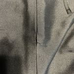 ZANG TOI‎ Couture Black Dress Silk Designer Floral Lace Sheer Sleeves Handmade Size M Photo 15