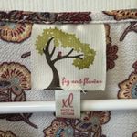 Fig and Flower Tunic Top/ Dress Blue Floral‎ Romantic Flowy Sheer Size XL Photo 2