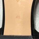 Dune London  Womens Size 41 9.5 Black Snakeskin Maddie Crystal Block Heel Sandals Photo 10