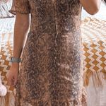 Abercrombie & Fitch Snakeskin Mini Dress Photo 1