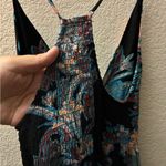 Free People Intimately Through The Vine Maxi Long Dark Floral Smocked Dress XS Photo 7