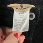 Woolrich  black corduroy pants‎ size 12 petite Photo 2