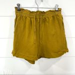Madewell Linen-Cotton Drawstring Pull-On Shorts Size XS Photo 3