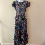 Saylor  long beautiful floral print dress size xs Photo 1