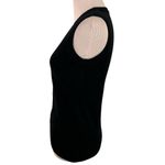 Cielo Black Viscose Scoop Neck Sleeveless Sweater Top Size Medium Photo 2