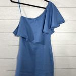 Capulet Clara Blue One Shoulder Minidress Size XS NWT Photo 1