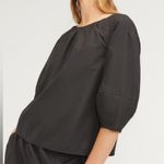 Everlane NWOT The Poplin Scoop-Neck Top Photo 2