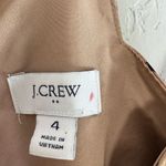 J.Crew Tan and Black Animal Print Silky Scalloped Camisole Size 4 Photo 3