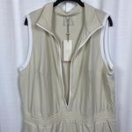 Calia Beige Light Sand Sleeveless Zip Mock Neck Golf Mini Dress Sz.1X NWT Tan Photo 6