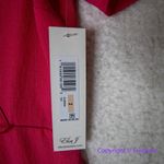 Eliza J New!‎  Short Sleeve V Neck CropJumpsuit Size 2 in Hot Pink Photo 5