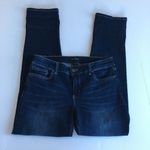 White House | Black Market WHBM DARK WASH STRAIGHT CROP JEANS Photo 2