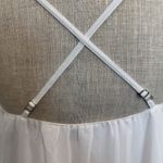 Lovers + Friends  Sz XS Sammi Mini Dress Embroidered Beaded Bling Babydoll Sheer Photo 8