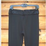 Laundry by Shelli Segal Black Flare Leg Knit Pants Photo 4