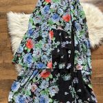 Lulus LULU’S Effortless Energy Black Floral Print Asymmetrical Maxi Dress Photo 6