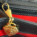 Gucci  Vintage Black Leather Shoulder Bag w/ Red Leather Interior - Preowned Photo 10