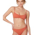 ANDIE NWT The Symi Sustainable High Leg Cut Low Rise Bikini Bottom Cedar XXL Photo 12