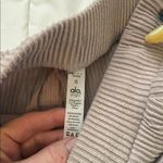 Alo Yoga ALO Muse Sweatpants, Gravel Heather (Tan), Size S Photo 7