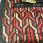 LeSportsac Diane Von Furstenberg X Medium Crossbody Geometric Nylon VINTAGE Photo 2