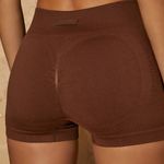 Bo+Tee : Form and Function Collection Definition Mini Shorts (S) - ‘Warm Brown’ Photo 2