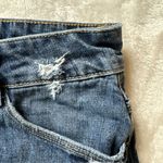 ZARA Womens Blue Jean Denim Trafaluc Pockets Distressed Mini Skirt Size Small 26 Photo 3