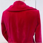 RARE Vintage Surrey Classics Royal Pink Velvet Double Breasted Peacoat Jacket Size M Photo 7