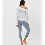 Sweaty Betty Sweat Betty Enliven Womens White One-Shoulder Sweater Size Medium Photo 1