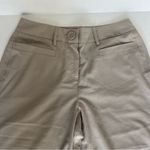 Larry Levine Stretch Culotte trouser pants size 8 sand color high waist wide leg Photo 1