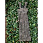 Saylor  Noen Sparkly Silver Midi Dress Size Small Photo 3