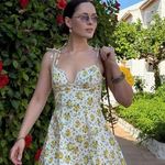 ZARA Floral Poplin Dress Photo 0