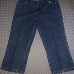 No Boundaries Vintage y2k raw edge low rise capri denim Photo 0