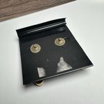 Swavorski Swarovski Crystal Signature Clear & Gold Tone Pierced Dangle Drop Earrings NWT Photo 5