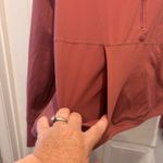 ZYIA Active XXXL Salmon Pullover 3/4 Zip Jacket Athletic‎ Top Thumb Hole Plus Red Size 4X Photo 2