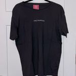 One Teaspoon NWT  OT Logo Crew Neck Tee - Black Short Sleeve Photo 1