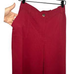 NWT SoHo Apparel LTD. Women’s Wide Leg Trousers/Pants Red Berry Size 14 Photo 3